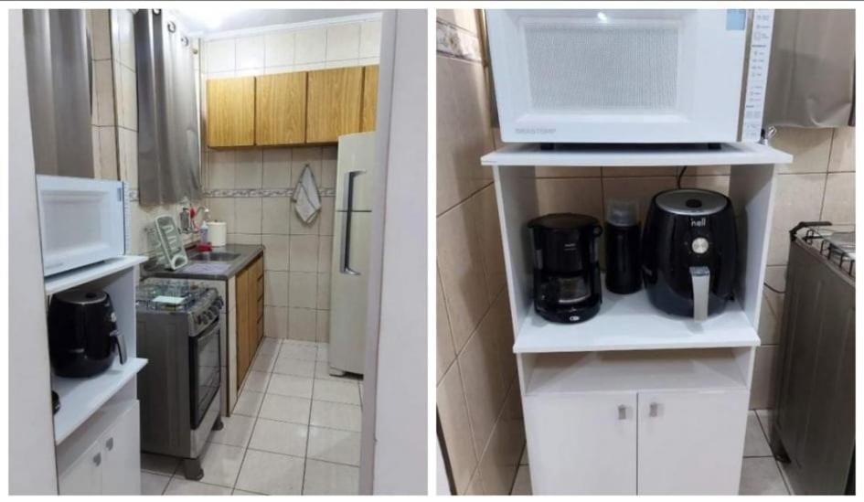 Apartamento 100 Mts Praia Roupa Cama Toalha Banho Wi-Fi 500 Mega Port 24 Hs Santos (Sao Paulo) Exterior photo